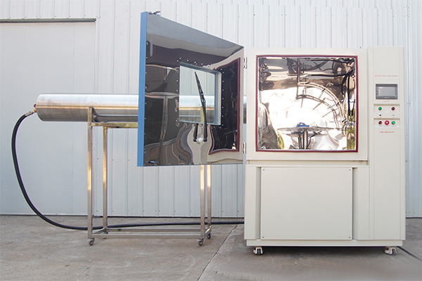 Das Doppel düsen system der IP69K Test kammer: Dual Power für IPX6K & IPX9K Compliance