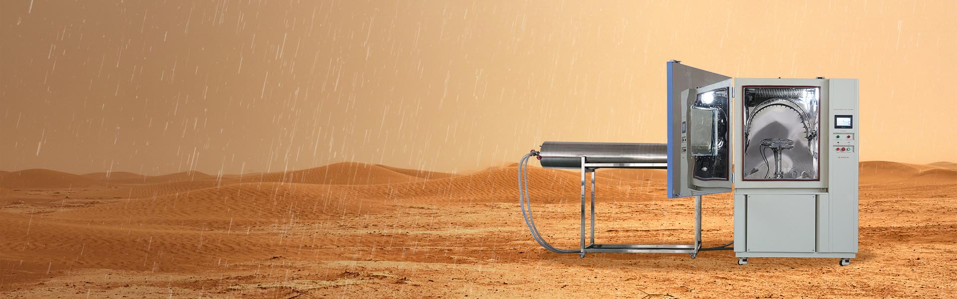 LIB IP-Test geräte verfügt über einen vollständigen Satz Staub prüf kammer und Wassers prüh kammer, die der IEC entsprechen