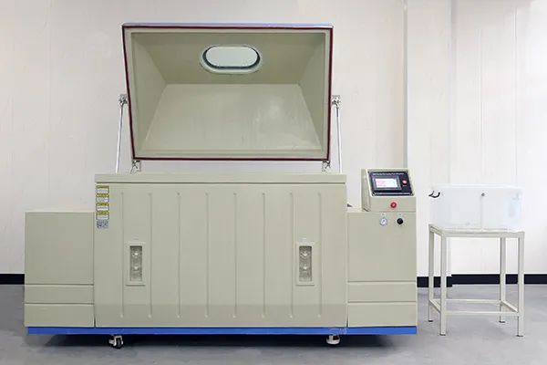 Bewertung von Oberflächen behandlungen an Industrie teilen unter Verwendung der Salz sprüh kammer ASTM G85