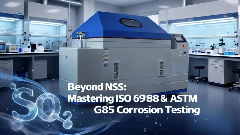 Tiefen analyze von ISO 6988 und ASTM G85: Wie man SO₂-und Saure Salzspray-Korrosions tests mit Zuversicht bestehen kann